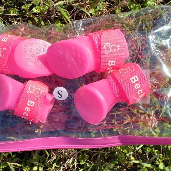 Pet Shoes Pink Size Small - Picture 4 of 4
